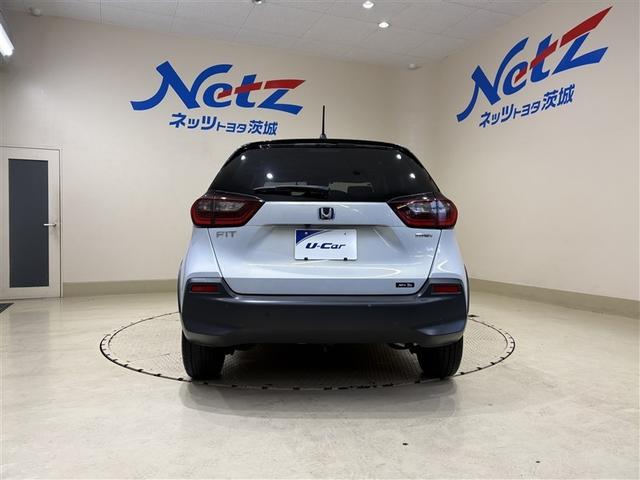 フィット ｅ：ＨＥＶクロスター　スマキー　カーテンエアバック　セキュリティーアラーム　ナビＴＶ　ＤＶＤ再生可　クルコン　ワンオーナー　ＥＴＣ装備　パワーウィンド　アルミ　ＬＥＤヘッドライト　ドラレコ付き　メモリナビ　Ｂカメラ　記録簿（9枚目）