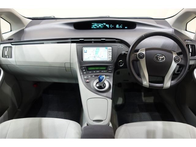 プリウス Ｓ　ＬＥＤエディション　純正ナビ　ワンセグＴＶ　ブルートゥース　ＤＶＤ再生　ＥＴＣ　スマートキー　オートエアコン　ＬＥＤライト　パワーステアリング　パワーウインドウ　デュアル＆カーテンエアバッグ　スペアタイヤ　ロングラン保証（11枚目）