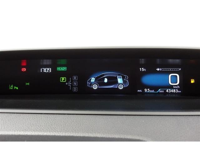 先進的なディスプレイ表示のスピードメーター。明るくて見やすいですね♪