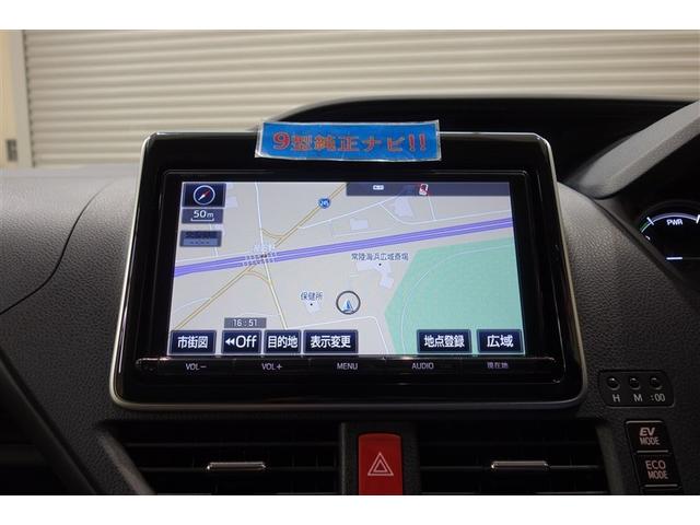 エスクァイア ハイブリッドGi 9型純正ナビ フルセグTV ブルートゥース DVD再生 後席モニター リヤカメラ ETC スマートキー シートヒーター クルーズコントロール LEDライト 両側電動ドア セーフティセンス アルミ(12枚目)