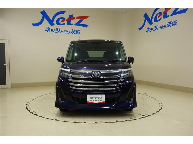 ルーミー カスタムG 純正ナビ フルセグTV ブルートゥース DVD再生 リヤカメラ ETC スマートキー オートエアコン アイドリングストップ 両側電動ドア LEDライト クルーズコントロール スマートアシスト アルミ(4枚目)