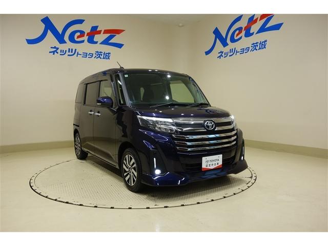 ルーミー カスタムG 純正ナビ フルセグTV ブルートゥース DVD再生 リヤカメラ ETC スマートキー オートエアコン アイドリングストップ 両側電動ドア LEDライト クルーズコントロール スマートアシスト アルミ(5枚目)