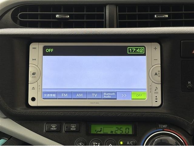 アクア Ｓ　純正ナビ　ワンセグＴＶ　ブルートゥース　リヤカメラ　ＥＴＣ　キーレスエントリー　オートエアコン　パワーウィンドウ　パワーステアリング　デュアルエアバッグ　スペアタイヤ　ロングラン保証（14枚目）