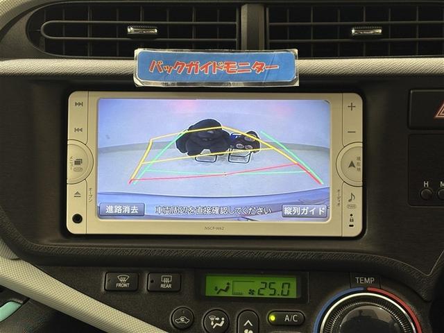 アクア Ｓ　純正ナビ　ワンセグＴＶ　ブルートゥース　リヤカメラ　ＥＴＣ　キーレスエントリー　オートエアコン　パワーウィンドウ　パワーステアリング　デュアルエアバッグ　スペアタイヤ　ロングラン保証（16枚目）