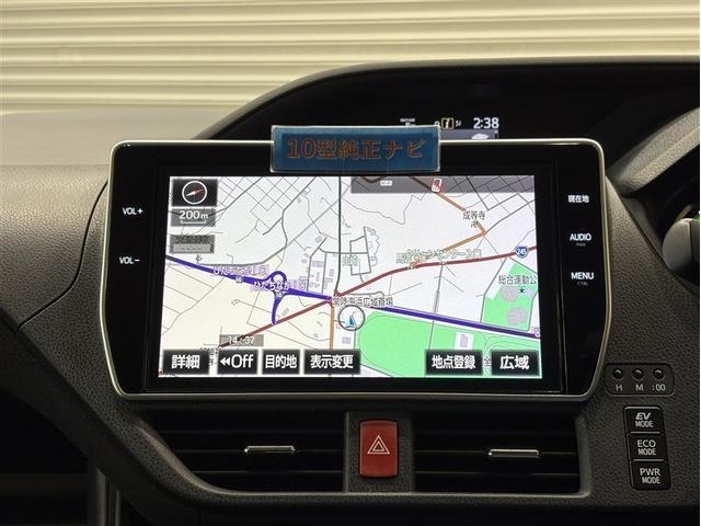 ヴォクシー ハイブリッドＶ　１０型純正ナビ　フルセグＴＶ　ブルートゥース　後席モニター　リヤカメラ　ＥＴＣ　ドライブレコーダ　スマートキー　オートエアコン　シートヒーター　クルーズコントロール　ＬＥＤライト　両側電動ドア　アルミ（12枚目）