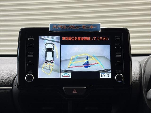 ヤリスクロス ハイブリッドＺ　ディスプレイオーディオ　ブルートゥース　全周囲カメラ　ＥＴＣ　スマートキ－　オートエアコン　シートヒーター　ＬＥＤライト　クルーズコントロール　ブラインドスポットモニター　セーフティセンス　アルミ（14枚目）