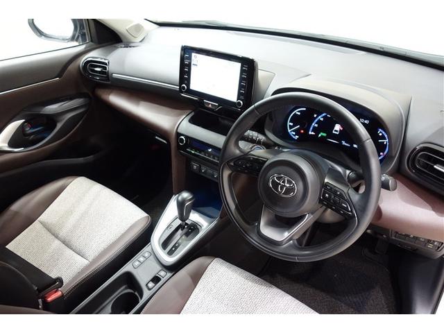 ヤリスクロス ハイブリッドZ インテリジェントキー アルミホイル LEDライト 1オ-ナ- リアカメラ クルーズコントロール 整備記録簿 横滑り防止システム ナビTV メモリーナビゲーション 電動シ-ト パワステ オートエアコン(25枚目)