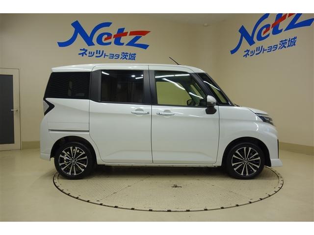 ルーミー カスタムG-T 9型社外ナビ フルセグTV ブルートゥース DVD再生 リヤカメラ ETC スマートキー オープン シートヒーター クルーズコントロール LEDライト 両側電動ドア スマートアシスト アルミホイール(5枚目)