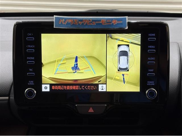 ヤリスクロス ハイブリッドＺ　ディスプレイオーディオ　フルセグＴＶ　ブルートゥース　ＤＶＤ再生　全周囲カメラ　ＥＴＣ　スマートキー　オートエアコン　シートヒーター　ＬＥＤライト　クルーズコントロール　セーフティセンス　アルミ（17枚目）