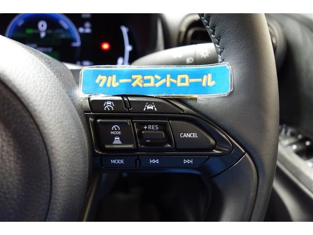 ヤリスクロス ハイブリッドＺ　ディスプレイオーディオナビ　フルセグＴＶ　ブルートゥース　全周囲カメラ　ＥＴＣ　ドライブレコーダー　スマートキー　シートヒーター　ＬＥＤライト　クルーズコントロール　電動バックドア　セーフティセンス（23枚目）