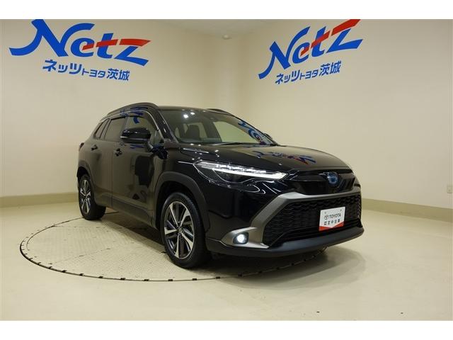 カローラクロス ハイブリッド Z ディスプレイオーディオナビ フルセグTV ブルートゥース DVD再生 リヤカメラ ETC スマートキー シートヒーター クルーズコントロール LEDライト 電動バックドア セーフティセンス アルミ(5枚目)