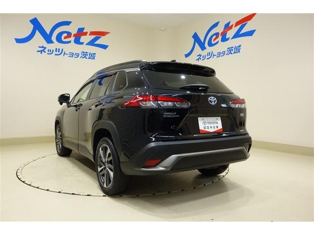 カローラクロス ハイブリッド Z ディスプレイオーディオナビ フルセグTV ブルートゥース DVD再生 リヤカメラ ETC スマートキー シートヒーター クルーズコントロール LEDライト 電動バックドア セーフティセンス アルミ(9枚目)