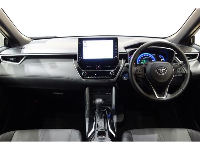 カローラクロス ハイブリッド Z ディスプレイオーディオナビ フルセグTV ブルートゥース DVD再生 リヤカメラ ETC スマートキー シートヒーター クルーズコントロール LEDライト 電動バックドア セーフティセンス アルミ(11枚目)