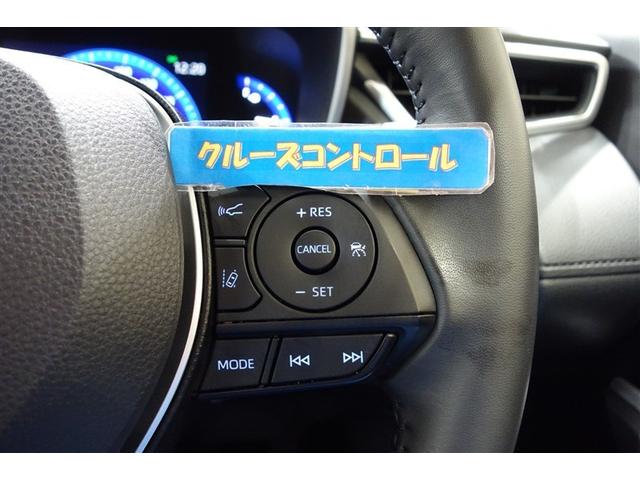 カローラクロス ハイブリッド Z ディスプレイオーディオナビ フルセグTV ブルートゥース DVD再生 リヤカメラ ETC スマートキー シートヒーター クルーズコントロール LEDライト 電動バックドア セーフティセンス アルミ(23枚目)