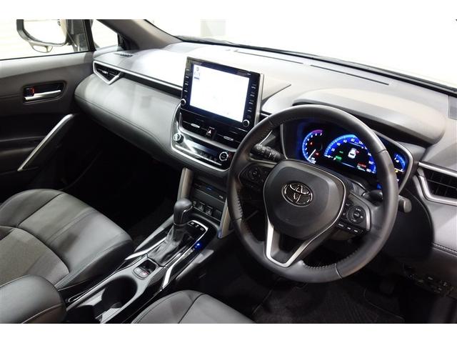 カローラクロス ハイブリッド Z ディスプレイオーディオナビ フルセグTV ブルートゥース DVD再生 リヤカメラ ETC スマートキー シートヒーター クルーズコントロール LEDライト 電動バックドア セーフティセンス アルミ(24枚目)