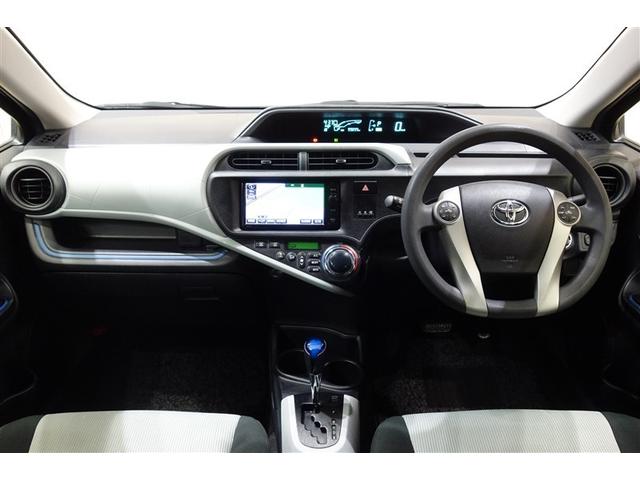 アクア Ｓ　スマートキープッシュスタート　キーレスエントリ　フルセグ地デジ　イモビ　ナビ＆ＴＶ　ワンオーナー車　オートエアコン　デュアルエアバック　ＥＳＣ　Ｂカメラ　パワーウィンドウ　ＡＵＸ端子　ＥＴＣ　ＳＲＳ（10枚目）