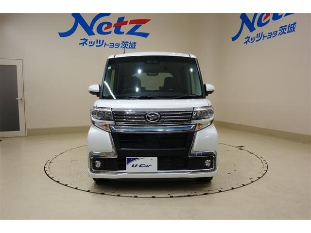 タント カスタムＸ　トップエディションＶＳ　ＳＡＩＩＩ　横滑り防止　衝突回避支援ブレーキ　両側オートスライドドア　ＥＴＣ車載器　地デジ　オートエアコン　スマートキー　ＬＥＤ　記録簿　キーフリーシステム　ナビＴＶ　バックモニター　ＤＶＤ再生　イモビライザー（4枚目）
