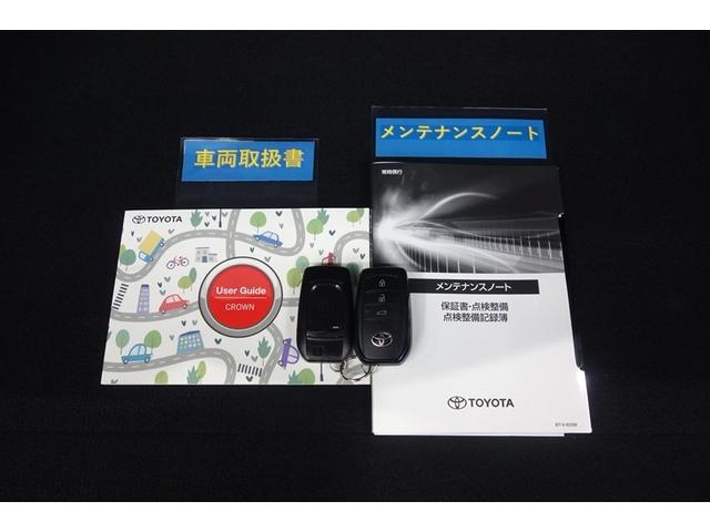 クラウンクロスオーバー RSアドバンスド 衝突回避 元試乗車 オートクルーズコントロール 横滑り防止 フルセグTV パワーシート レザーシート LED アルミホイール AC100V スマートキー ナビ&TV ABS フルオートエアコン ETC(34枚目)