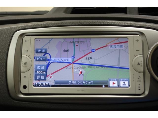 ヴィッツ F スマイルエディション スマートキー・プッシュスタート 整備点検記録簿 ワンセグTV 運転席助手席エアバッグ AUX接続 パワステ 盗難防止システム ナビTV メモリーナビ ワンオーナー パワーウィンドウ オートエアコン(14枚目)