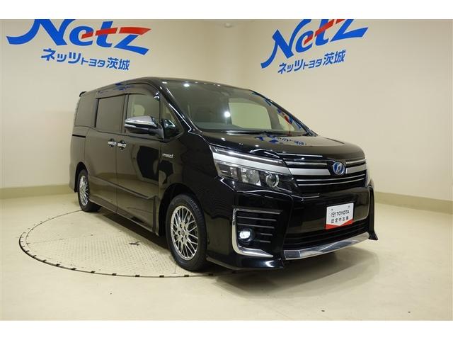 ヴォクシー ハイブリッドZS 煌II 10型純正ナビ フルセグTV ブルートゥース DVD再生 後席モニター リヤカメラ ETC スマートキー&プッシュスタート オートエアコン LEDライト 両側電動ドア セーフティセンス アルミ(5枚目)