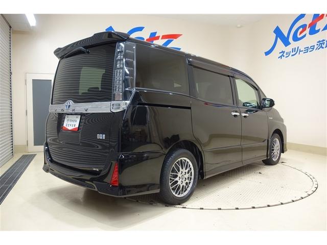 ヴォクシー ハイブリッドZS 煌II 10型純正ナビ フルセグTV ブルートゥース DVD再生 後席モニター リヤカメラ ETC スマートキー&プッシュスタート オートエアコン LEDライト 両側電動ドア セーフティセンス アルミ(7枚目)