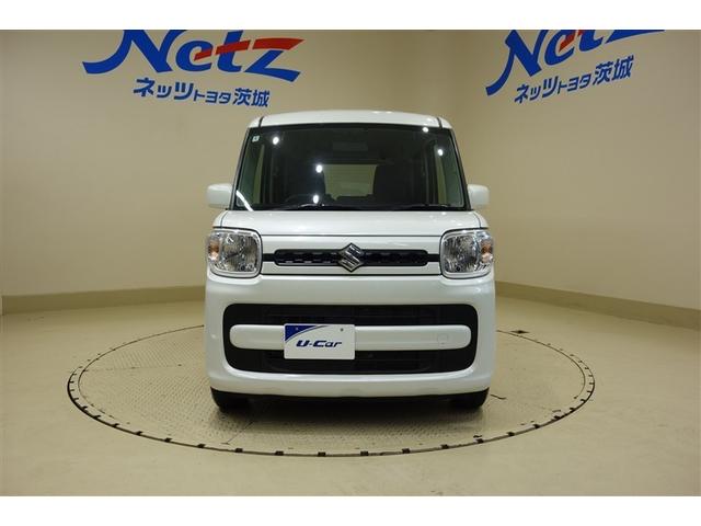 スペーシア ハイブリッドG 社外ナビ フルセグTV ブルートゥース DVD再生 リヤカメラ ETC スマートキー オートエアコン アイドリングストップ パワーステアリング パワーウインドウ デュアルエアバッグ ロングラン保証(4枚目)