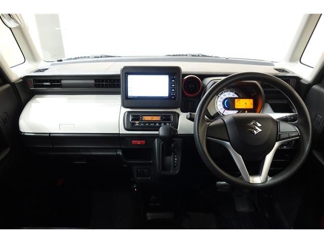 スペーシア ハイブリッドG 社外ナビ フルセグTV ブルートゥース DVD再生 リヤカメラ ETC スマートキー オートエアコン アイドリングストップ パワーステアリング パワーウインドウ デュアルエアバッグ ロングラン保証(11枚目)