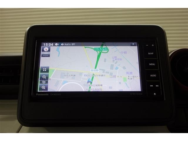 スペーシア ハイブリッドG 社外ナビ フルセグTV ブルートゥース DVD再生 リヤカメラ ETC スマートキー オートエアコン アイドリングストップ パワーステアリング パワーウインドウ デュアルエアバッグ ロングラン保証(12枚目)