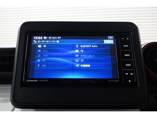 スペーシア ハイブリッドG 社外ナビ フルセグTV ブルートゥース DVD再生 リヤカメラ ETC スマートキー オートエアコン アイドリングストップ パワーステアリング パワーウインドウ デュアルエアバッグ ロングラン保証(13枚目)