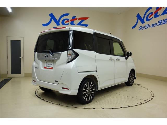 ルーミー カスタムG-T 9型社外ナビ フルセグTV7 ブルートゥース DVD再生 リヤカメラ ETC スマートキー オートエアコン シートヒーター クルーズコントロール LEDライト 両側電動ドア スマートアシスト アルミ(7枚目)