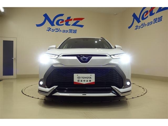 カローラクロス ハイブリッド Z フルエアロ ディスプレイオーディオナビ フルセグTV ブルートゥース 全周囲カメラ ETC スマートキー シートヒーター クルーズコントロール LEDライト 電動バックドア セーフティセンス アルミ(34枚目)