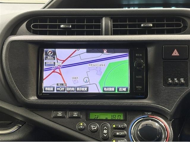 アクア Ｇブラックソフトレザーセレクション　純正ナビ　フルセグＴＶ　ブルートゥース　ＤＶＤ再生　リヤカメラ　ＥＴＣ　スマ－トキー＆プッシュスタート　オートエアコン　パワーステアリング　パワーウインドウ　デュアルエアバッグ　ＬＥＤライト（12枚目）