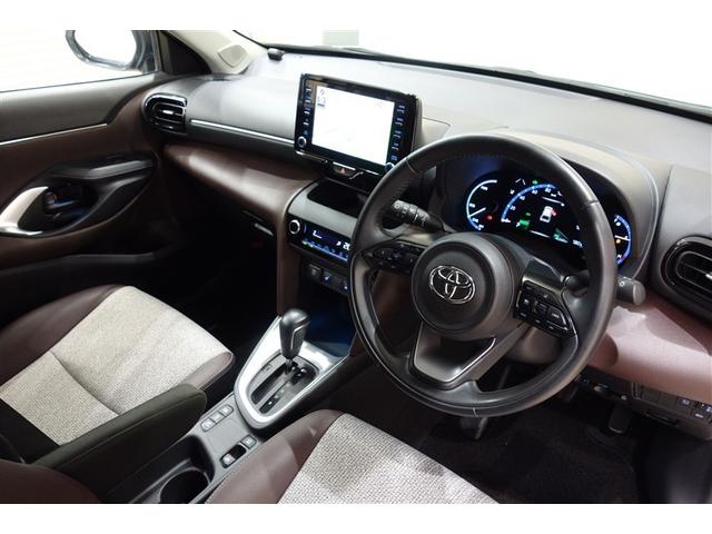 ヤリスクロス ハイブリッドZ ドライブレコーダ インテリジェントキー アルミホイル LEDライト 1オ-ナ- リアカメラ ナビ クルーズコントロール 整備記録簿 横滑り防止システム メモリーナビゲーション 電動シ-ト パワステ(23枚目)