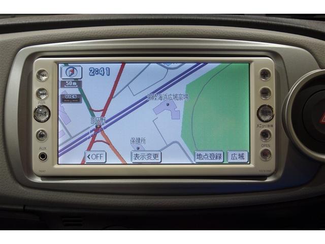 ヴィッツ U 1オーナー 記録簿あり アルミホイール 盗難防止システム キーレス ABS エアコン スマートキー パワステ ナビTV ワンセグTV パワーウィンドウ ETC メモリーナビ エアバッグ 両席エアバック(12枚目)