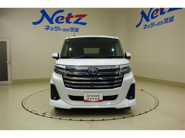 ルーミー カスタムＧ－Ｔ　助手席エアバック　両側オートスライドドア　スマートキープッシュスタート　ＬＥＤライト　１オーナー　横滑り防止機能　クルコン　ワンセグテレビ　点検記録簿　ＥＴＣ付　アルミホイール　キーレス　ナビ＆ＴＶ（4枚目）