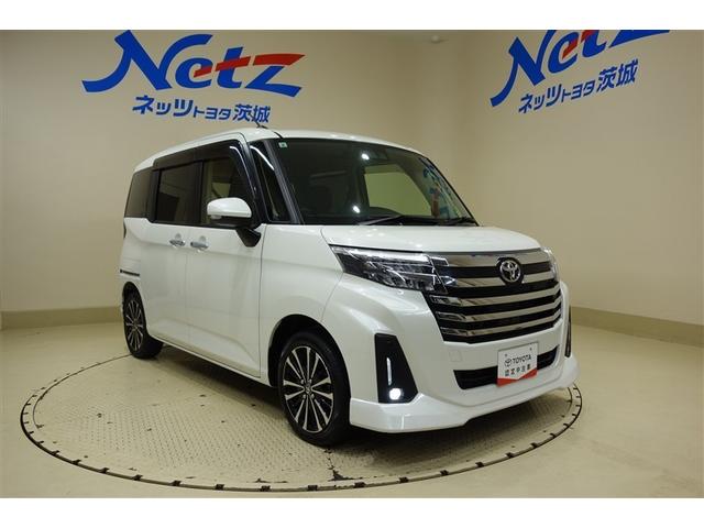 ルーミー カスタムＧ－Ｔ　助手席エアバック　両側オートスライドドア　スマートキープッシュスタート　ＬＥＤライト　１オーナー　横滑り防止機能　クルコン　ワンセグテレビ　点検記録簿　ＥＴＣ付　アルミホイール　キーレス　ナビ＆ＴＶ（5枚目）