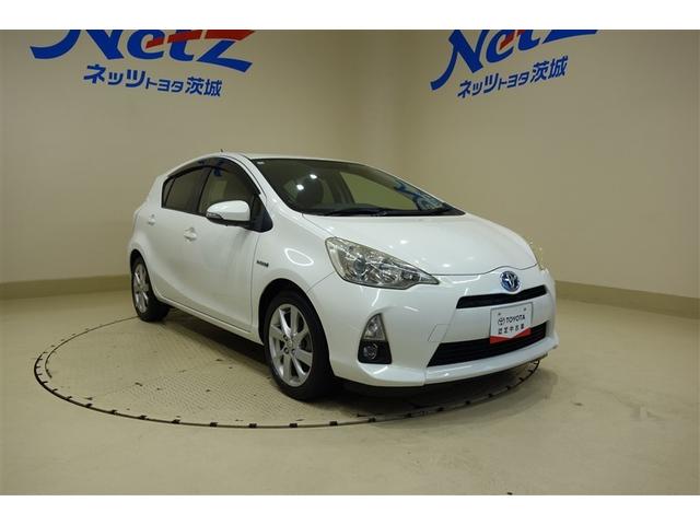 アクア Ｇ　バックモニタ　セキュリティー　メンテナンスノート　デュアルエアバック　ナビＴＶ　Ｉ－ＳＴＯＰ　パワーウィンドウ　地デジ　ＥＳＣ　ＡＴエアコン　ＡＢＳ　パワーステアリング　アルミ　運転席エアバッグ（5枚目）