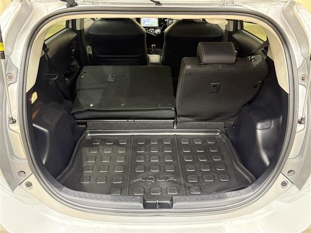 アクア G G’s 純正ナビ ワンセグTV ブルートゥース リヤカメラ ETC スマートキー オートエアコン パワーステアリング パワーウインドウ デュアルエアバッグ アルミホイール ロングラン保証(22枚目)