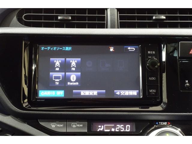 アクア S 純正ナビ フルセグTV ブルートゥース DVD再生 リヤカメラ ドライブレコーダー スマートキー オートエアコン パワーステアリング パワーウィンドウ デュアルエアバッグ ロングラン保証(13枚目)