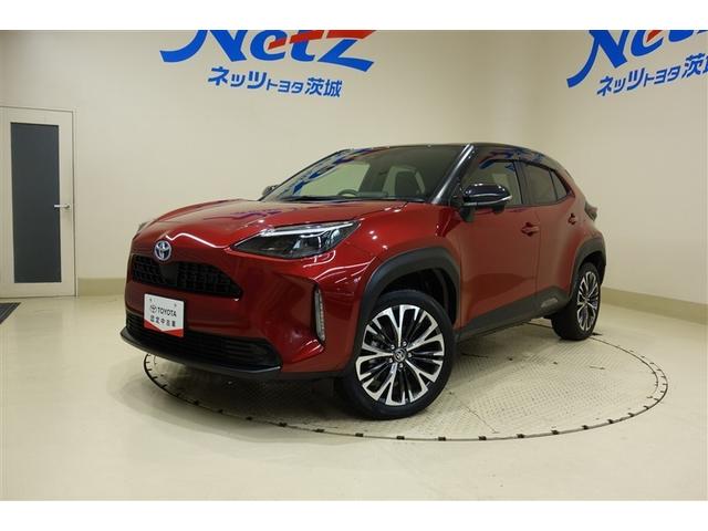 ヤリスクロス ハイブリッドZ インテリジェントキー アルミホイル LEDライト 1オ-ナ- リアカメラ クルーズコントロール 整備記録簿 横滑り防止システム ナビTV メモリーナビゲーション 電動シ-ト パワステ オートエアコン(4枚目)