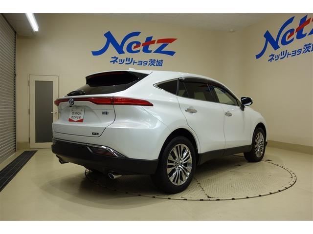 ハリアーハイブリッド Z レザーパッケージ 地デジ 横滑防止 盗難防止システム Bモニター 革 LEDライト パワーウィンドウ クルコン スマートキ- 助手席エアバック パワーシート エアバッグ 点検記録簿 オートエアコン ナビTV ETC(7枚目)