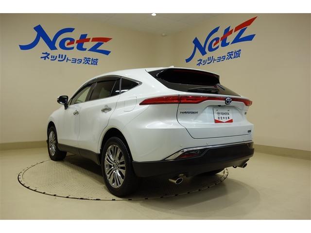 ハリアーハイブリッド Z レザーパッケージ 地デジ 横滑防止 盗難防止システム Bモニター 革 LEDライト パワーウィンドウ クルコン スマートキ- 助手席エアバック パワーシート エアバッグ 点検記録簿 オートエアコン ナビTV ETC(9枚目)