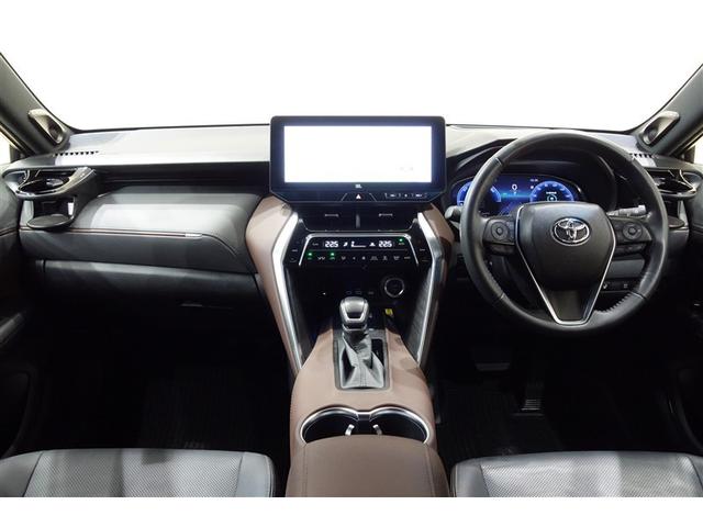 ハリアーハイブリッド Z レザーパッケージ 地デジ 横滑防止 盗難防止システム Bモニター 革 LEDライト パワーウィンドウ クルコン スマートキ- 助手席エアバック パワーシート エアバッグ 点検記録簿 オートエアコン ナビTV ETC(11枚目)