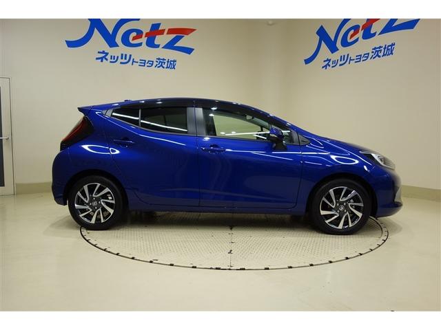 アクア Z LEDヘッドライト スマートキー 100V電源 イモビライザー アルミホイール ドライブレコーダー オートクルーズコントロール 点検記録簿 エアコン ESC ナビ カーテンエアバッグ ETC キーレス(5枚目)