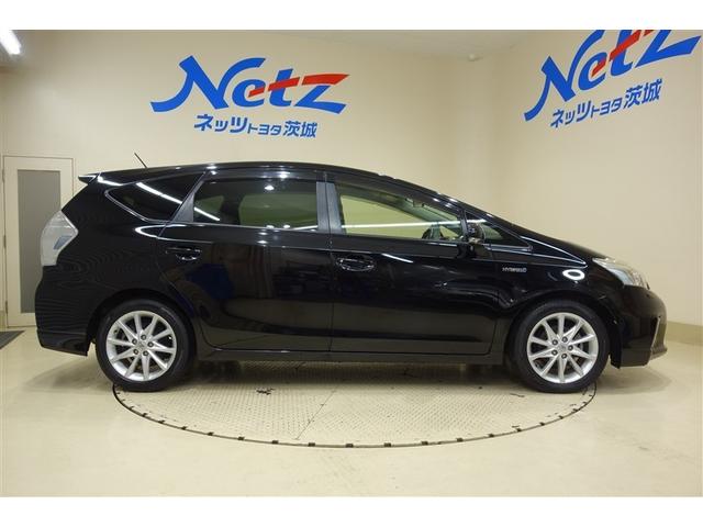 プリウスα Sツーリングセレクション 点検記録簿付 Bカメ Aストップ 地デジフルセグ ナビ・テレビ アルミ スマ-トキ- 横滑り防止システム サイドエアバッグ DVD再生機能 LEDヘットライト イモビライザー 助手席エアバック ABS(6枚目)