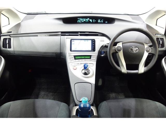 プリウス Ｓ　アイドリングストップ搭載　ＡＵＸ接続可　インテリキー　デュアルエアバック　エアＢ　イモビライザー　ワンオーナー車　ナビＴＶ　ＡＵＴＯエアコン　横スベリ防止　アルミホイール　ＥＴＣ装備　ＡＢＳ　取説記録（11枚目）