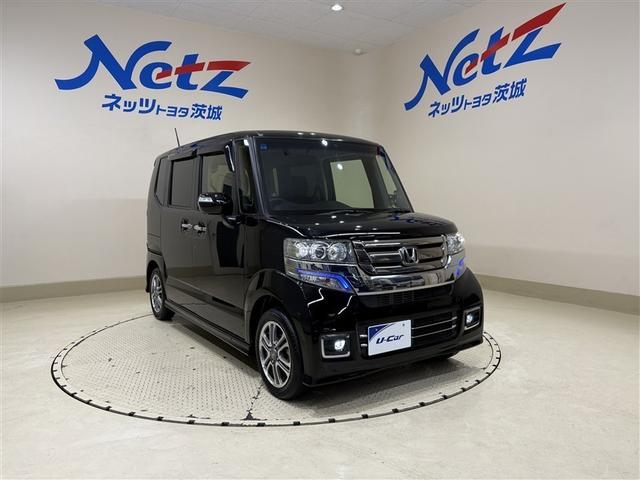 Ｎ－ＢＯＸカスタム Ｇ　ＳＳパッケージ　純正ナビ　フルセグＴＶ　ブルートゥース　ＤＶＤ再生　リヤカメラ　ＥＴＣ　スマ－トキ－　オートエアコン　シートヒーター　アイドリングストップストップ　ＨＩＤライト　両側電動ドア　アルミホイール（6枚目）