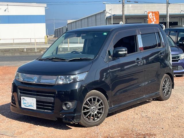 ワゴンＲスティングレー リミテッドＩＩ　ドライブレコーダー　ＥＴＣ　ナビ　ＴＶ　オートライト　ＨＩＤ　スマートキー　電動格納ミラー　シートヒーター　ＣＶＴ　盗難防止システム　ＡＢＳ　ＣＤ　アルミホイール　衝突安全ボディ　エアコン　ダウンサス（11枚目）