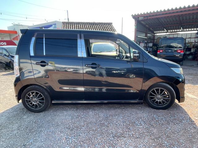 ワゴンＲスティングレー リミテッドＩＩ　ドライブレコーダー　ＥＴＣ　ナビ　ＴＶ　オートライト　ＨＩＤ　スマートキー　電動格納ミラー　シートヒーター　ＣＶＴ　盗難防止システム　ＡＢＳ　ＣＤ　アルミホイール　衝突安全ボディ　エアコン　ダウンサス（14枚目）