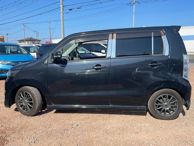 ワゴンＲスティングレー リミテッドＩＩ　ドライブレコーダー　ＥＴＣ　ナビ　ＴＶ　オートライト　ＨＩＤ　スマートキー　電動格納ミラー　シートヒーター　ＣＶＴ　盗難防止システム　ＡＢＳ　ＣＤ　アルミホイール　衝突安全ボディ　エアコン　ダウンサス（18枚目）